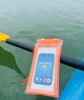 Water Guard Floatable Waterproof Phone Pouch Cell Phone Dry bag Beach Cruise Ship For iphone 15,14,13, Pro Max